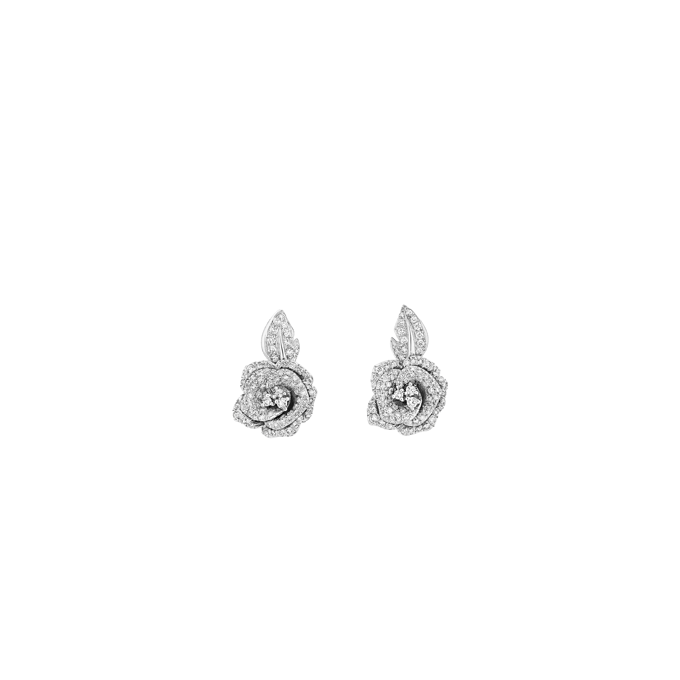 DIOR ROSE DIOR BAGATELLE EARRINGS JBAG94025_0000